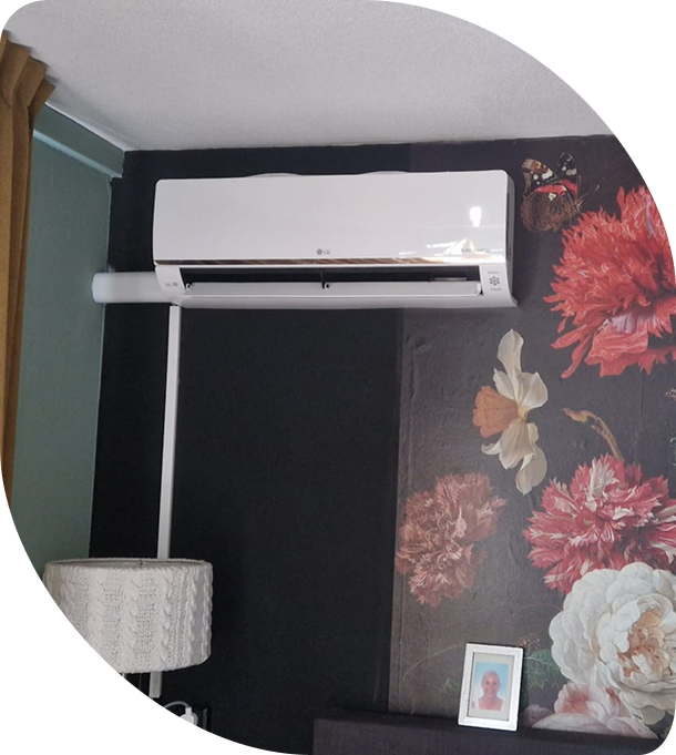 Airco in woonkamer in doetinchem